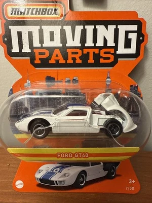 Matchbox 2022 *piezas móviles* *ford gt40* *muy raro* *sellado* *descontinuado* Foto 1 de 4