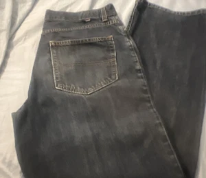 Patagonia Jeans Adult 32 X 28 Blue Denim Iron Clad Straight Leg Stretch Casual - Picture 1 of 11