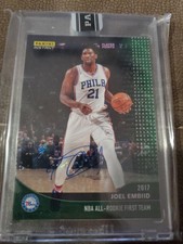 Joel Embiid Panini Instant Auto 2016/17 NBA All-Rookie First Team RC 1/5 #414 /5