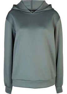 Sudadera oversize de mercancía de buceo talla 44/46 verde eucalipto mujer sudadera nueva - Imagen 1 de 1