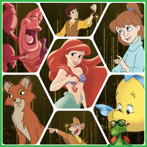 Disney Collect Topps - CLASSIC SERIES 3 ICONS W/AWARD 7 Digital CARDS - Picture 1 of 8