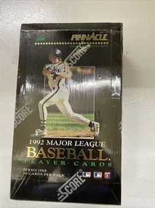 1992 Premier Ed Score Pinnacle Major League Baseball Serie 1 fabrikversiegelte Verpackung - Bild 1 von 4