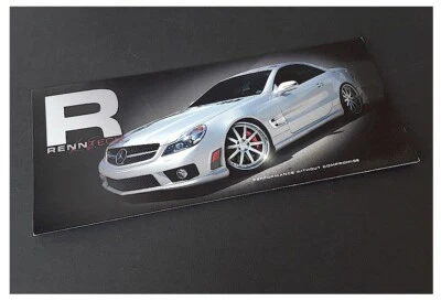 Renntech C63 AMG SL 550 2009 09' Mercedes mercado de accesorios folleto de rendimiento ¡Como nuevo! Foto 1 de 2