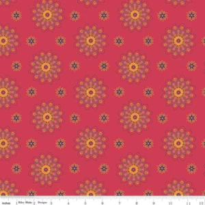 24" Long ~Market Street Medallions Riley Blake $3.99 Ships ANY Amount Of Fabric - Picture 1 of 2