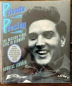 Private Presley The Missing Years Elvis in Germany Book & CD : New Sealed - Picture 1 of 2