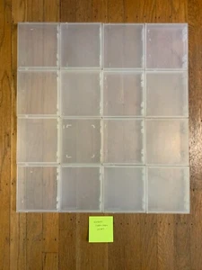 Lot of 16 Nintendo NES Clear Plastic Hard Cases #17 - Imagen 1 de 1