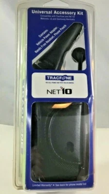 Tracfone Net 10 Universal Accessory Kit (Compatible With Motorola, LG & Samsung) - Image 1 of 4