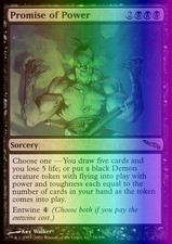 Magic the Gathering MTG Promise of Power (74) Mirrodin   LP FOIL