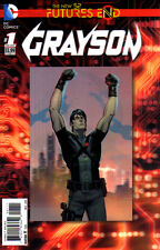 GRAYSON Futures End #1 - 3D Cover - New 52 - Back Issue