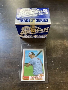 1982 Topps Baseball Traded Series Complete Set Cal Ripken Jr. Rookie - Picture 1 of 4