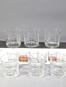 GODINGER RADIO 6 Piezas Doble Antiguo Vidrio Set Brillante Patrón Cortado a Mano - Imagen 1 de 12