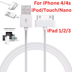 30 Pin iPod USB Charging Cable For  iPhone4,4S,iPhone 3G,3GS