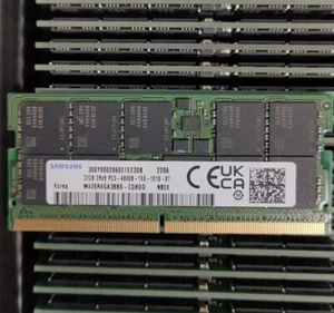 Samsung 32GB DDR5 4800 Laptop ECC RAM SOIMM PC5-4800B-TE0 M426R4GA3BB0-CQK 262p - Picture 1 of 1