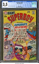 Superboy #165 1970 CGC 3.5 - Swan and Murphy Anderson cover, Giant Issue