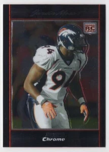 2007 BOWMAN CHROME ROOKIE Jarvis Moss Rookie Denver Broncos #BC7 - Picture 1 of 2
