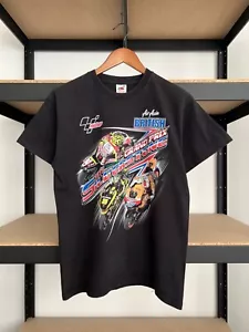Vintage 2011 British Grand Prix Silverstone Moto Gp Honda Black T-shirt Sz M - Picture 1 of 14