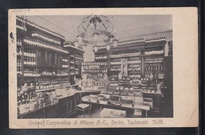 Cartolina Germania Berlino Unione Cooperativa di Milano XF256 - Picture 1 of 1