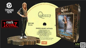Knucklebonz Rock Iconz - Queen II - Roger Taylor Limitata Statua Figura - Picture 1 of 10