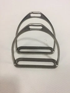 Miller Eisenpolster Pferdesteigbügel Made in Japan - Bild 1 von 5