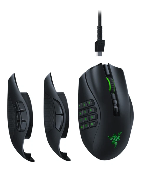 Razer Naga Pro (RZ01-03420100-R3U1) Wireless Gaming Mouse - Image 1 of 1