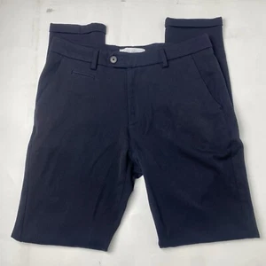 Les Deux Luxury Men's Dark Navy Blue Slim Fit Chino Pants Trousers Size 30 X 32 - Picture 1 of 19