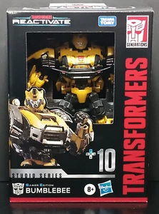 TRANSFORMERS 2024 STUDIO GAMER EDITION REACTIVATE BUMBLEBEE DELUXE CLASS SEALED - Picture 1 of 14
