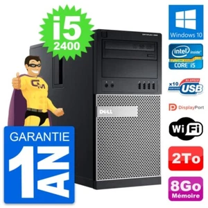 PC tour DELL OptiPlex 990 Intel Core i5-2400 RAM 8Go Scheibe 2To Windows 10 Wifi - Bild 1 von 6