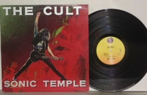 THE CULT Sonic Temple LP VG+ Original 1989 Plays Well Sire Promo 125871 - Picture 1 of 4