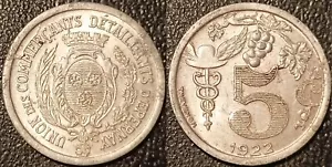 Necessity Coinage - Epernay (51) 5 Centimes 1922 ! EL MON.#10.1 - Picture 1 of 1
