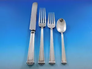 Pantheon by Tuttle Sterling Silver Dinner Size Place Setting 4-Piece - Picture 1 of 4