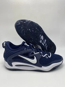 Nike KD15 TB Midnight Navy White Shoes (DO9826 400) Men's Size 10.5 - Picture 1 of 8