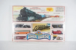 Bachmann HO Iron Horse Steam Engine Freight Ready to Run RTR Train Set NEW C1-2 - Picture 1 of 8