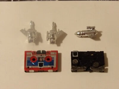 TRANSFORMERS G1 RAVAGE AND RUMBLE NEAR COMPLETE CASSETTE G1 ORIGINAL TRANSFORMER - Image 1 of 3