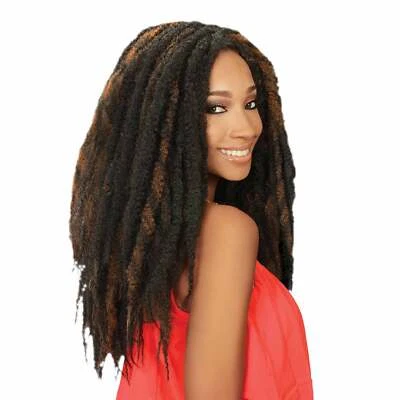 3X New Eve hair Kanekalon soft kinky Mhali braid Hair pre-stretched 20"  - Image 1 of 2