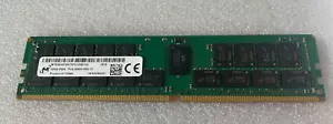 32GB 2Rx4 PC4-2666V-RB2 DDR4 ECC Reg Micron Server Memory MTA36ASF4G72PZ-2G6E1QI - Picture 1 of 2