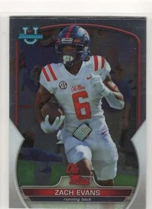 Zach Evans 2022 Bowman University Chrome RC #10 Ole Miss - Picture 1 of 1