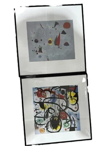 Impresiones litográficas Joan Miró mayo 1968 y MUJER Y PÁJAROS AL AMANECER MCM - Imagen 1 de 6