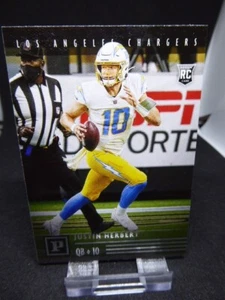 2020 Panini Chronicles Justin Herbert Rookie Card #PA-3 NFL Chargers RC - Picture 1 of 2