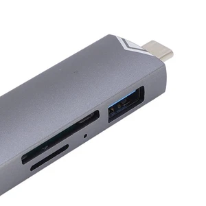 6 In 1 Multifunction Card Reader Memory Card Storage Card USB Flash Disk Hig NEW - Afbeelding 1 van 12