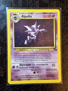 Haunter (Alpollo In German) Holo Rare Pokémon TCG Phase 1 Card 6/62  - Picture 1 of 13