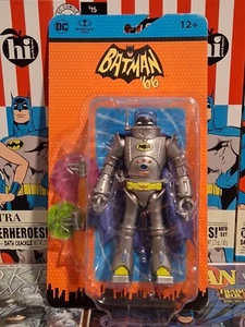 ✅️McFarlane Toys DC Retro Batman 66 Classic TV Series Robot Batman - Picture 1 of 4