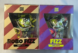 Figuras de vinilo Youtooz Helluva Boss Fizz & Robo Fizz - Juego de pedido anticipado limitado - Imagen 1 de 13