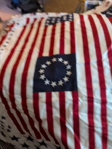 Sewing Fabric Marcus Bros USA America Patriotic Cotton Quilts Of Valor 26 X 56 - Picture 1 of 2