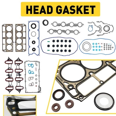 Juego de juntas de culata para Chevrolet Silverado 1500 Tahoe Suburban 2004-2007 Foto 1 de 4