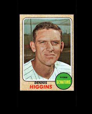 1968 Topps 509 Dennis Higgins EX-MT #D1,431973 - Image 1 of 2