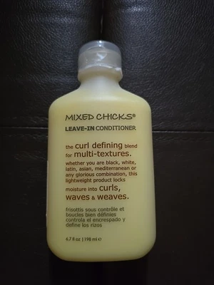 Acondicionador sin enjuague Mixed Chicks rizos definidores ondas tejidos 6,7 oz (K8) Foto 1 de 2