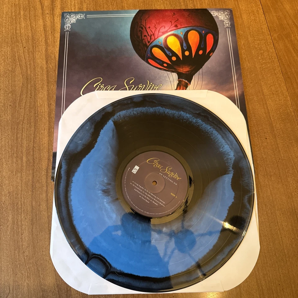 Circa Survive On Letting Go Black Dark Blue Smash Vinyl Ltd To 750 NEW (other) - Image 1 of 1