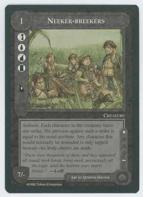 1995 Middle-Earth The Wizards Neeker-Breekers PROMO - MINT & UNPLAYED - Image 1 of 2