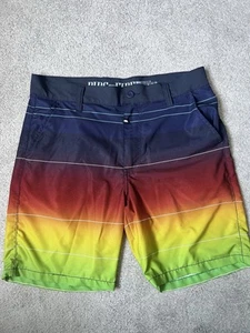 Ring And Fire Men’s Hybrid Shorts Size 32 Flex Stretch Sea And Sun Swimming 8” - Picture 1 of 7