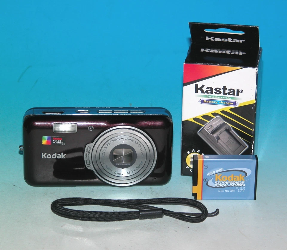 Reconditioned - Kodak EasyShare V1003 10.0MP Digital Camera - Java Brown #2263 - Image 1 of 4